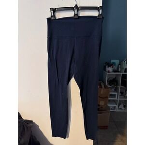 Lululemon Align High Rise Pant 25 Navy Blue Yoga Leggings Size 6